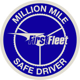 1 Million Mile Safe Driver Logo